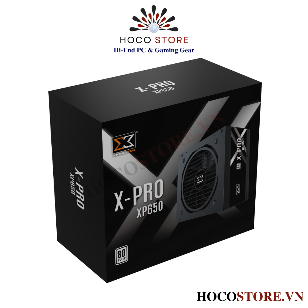Nguồn  Xigmatek X-Pro XP650 - 600W 80 Plus | Hoco Store PC