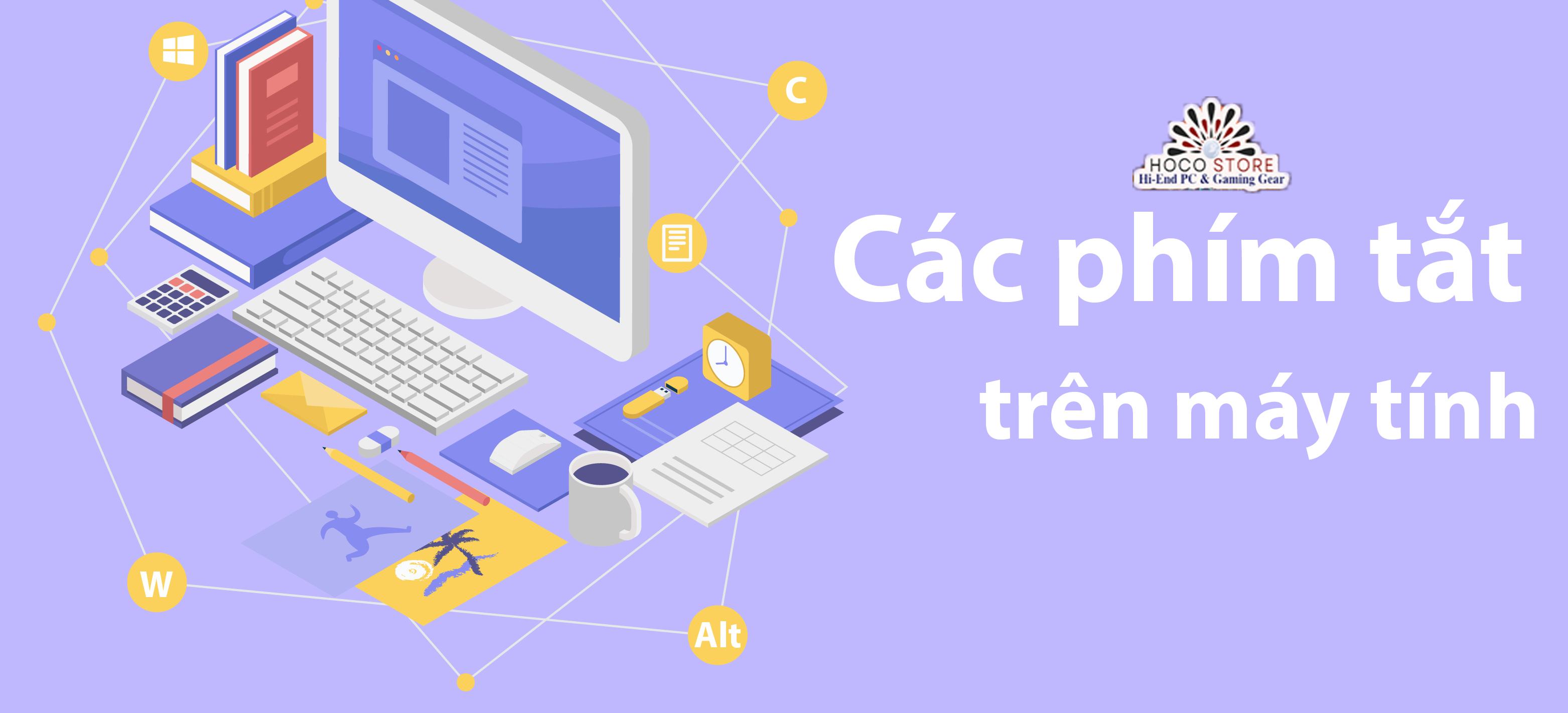 Tổng hợp 60 phím tắt trên bàn phím máy tính