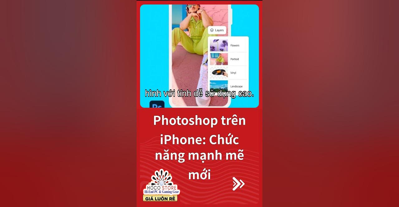 Ứng dụng Photoshop miễn phí trên iPhone