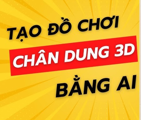 Hướng dẫn cách tạo hình thẻ đồ chơi bằng AI