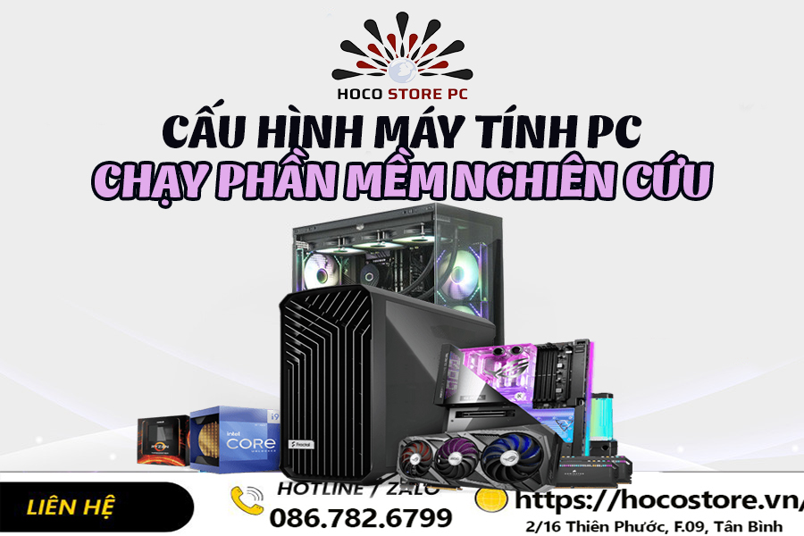 Lắp Đặt Cấu Hình Máy Tính PC Cho Nghiên Cứu Y Tế Khoa Học 2025