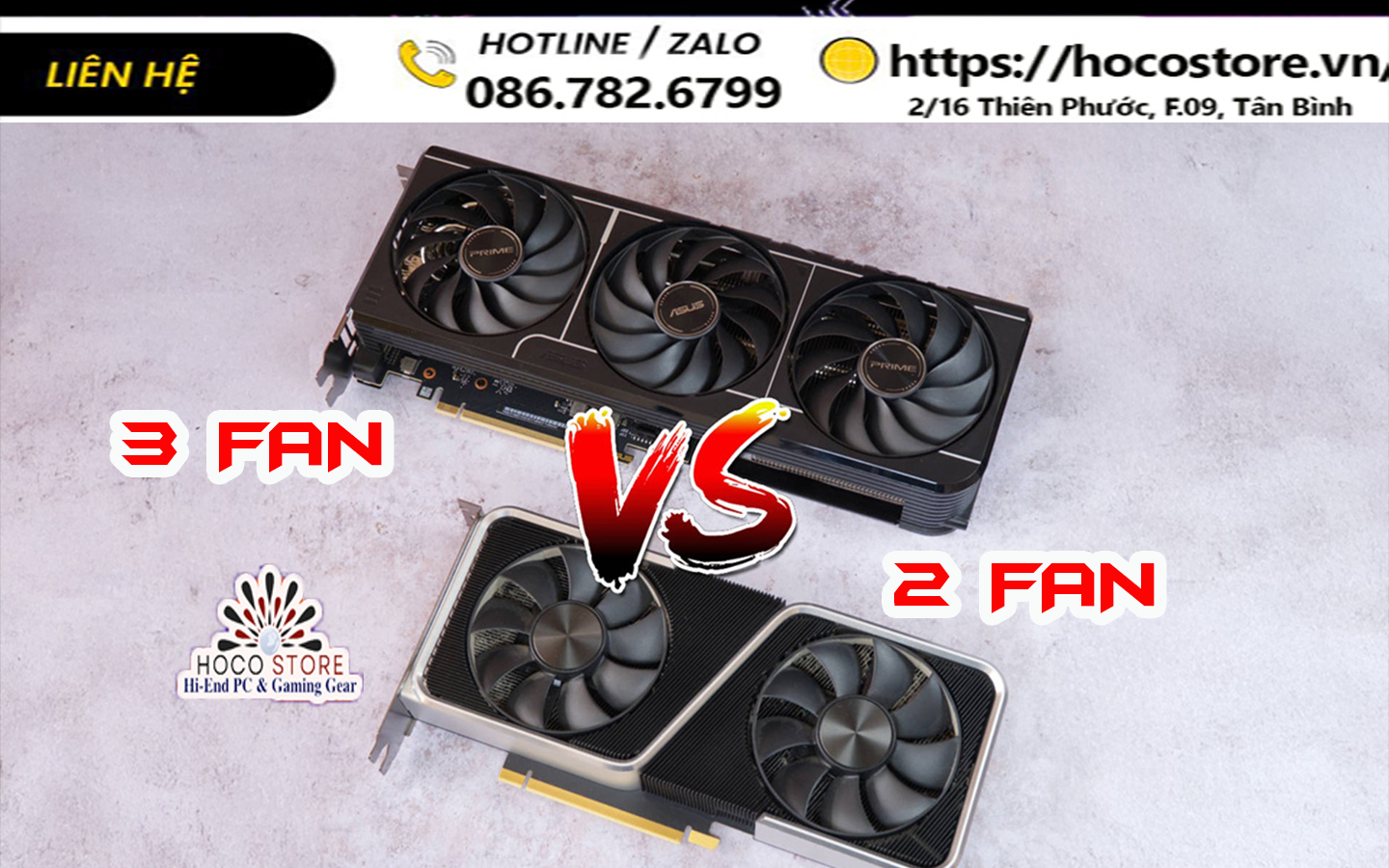 RTX 5060 Ti 2 Fan Và 3 Fan Có Gì Khác Nhau