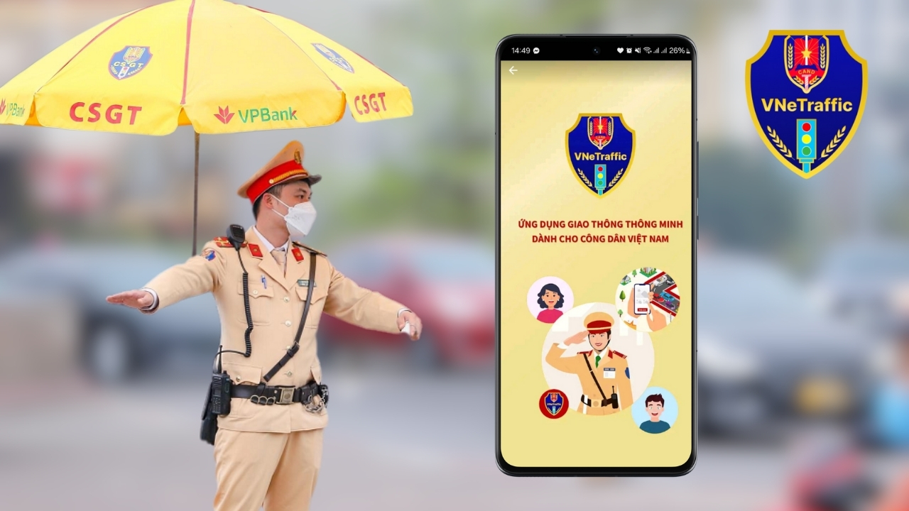 Hướng dẫn cách gửi phản ánh vi phạm giao thông qua VNeTraffic
