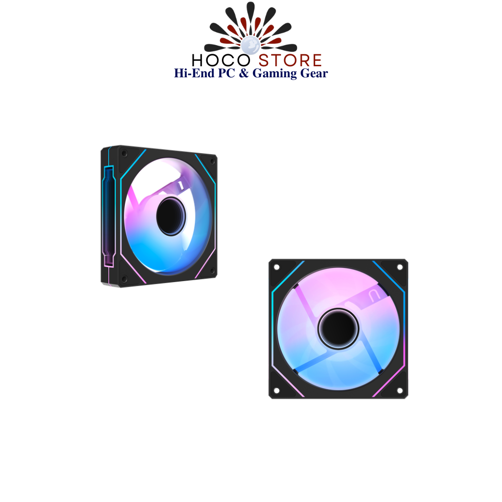 Fan Case Ocypus Industrial Gamma F12 ARGB Đen