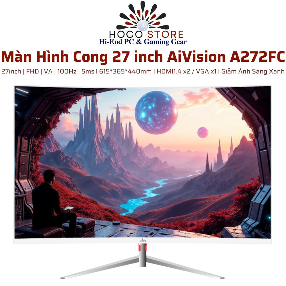 Màn Hình Cong VSP AiVision A272FC 27 inch 100Hz